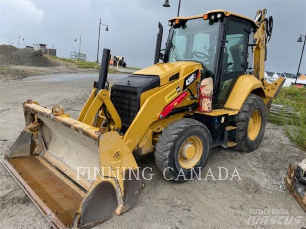 CAT 420F2 Baggerlader
