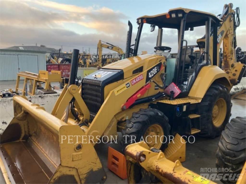 CAT 420F2 Baggerlader