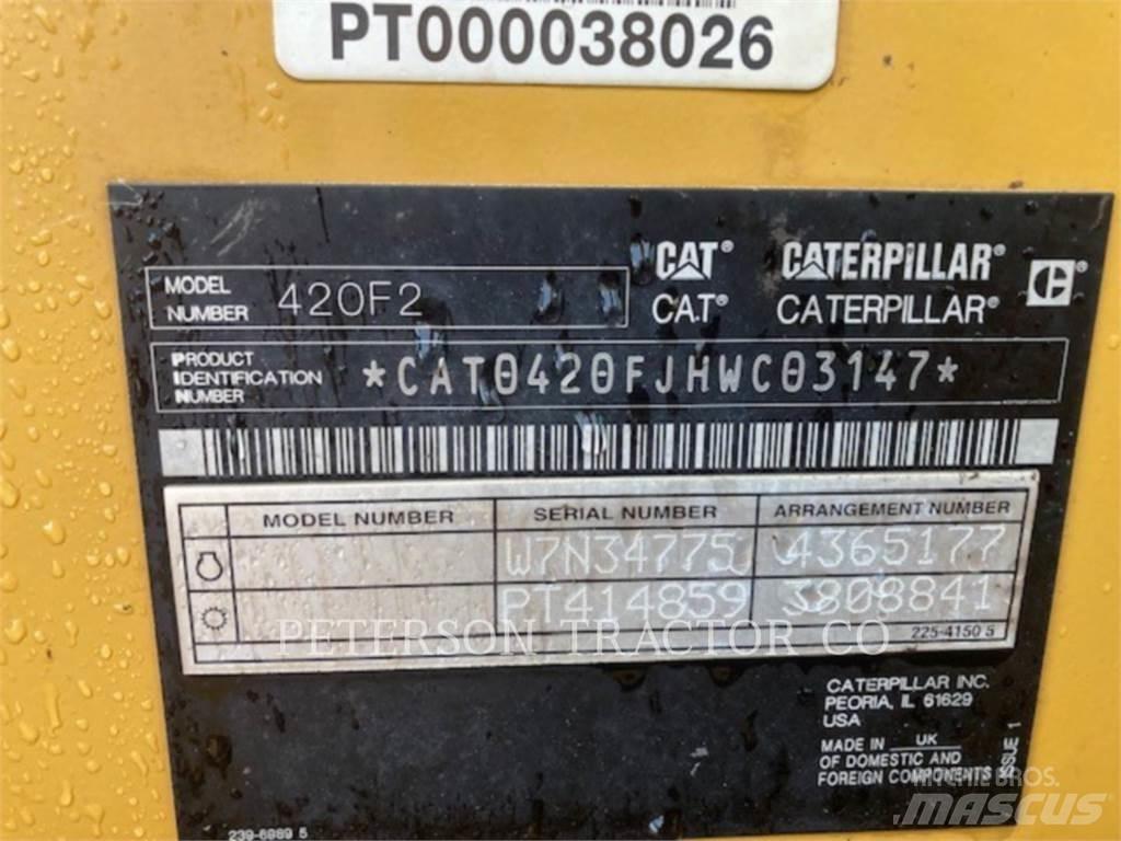 CAT 420F2 Baggerlader