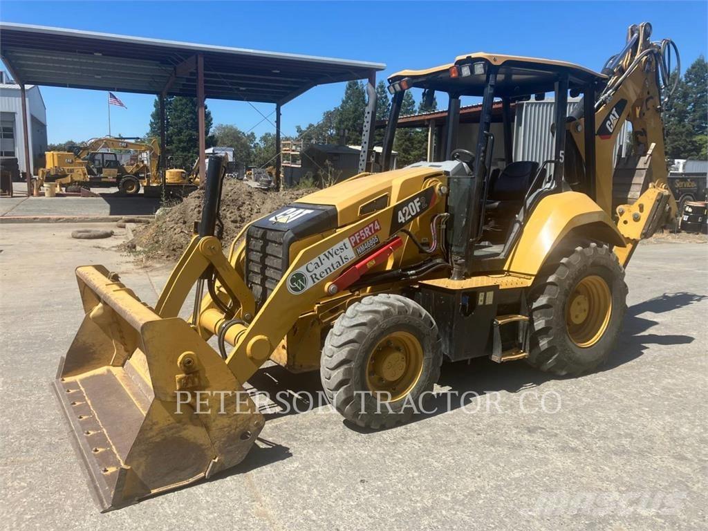 CAT 420F2 Baggerlader
