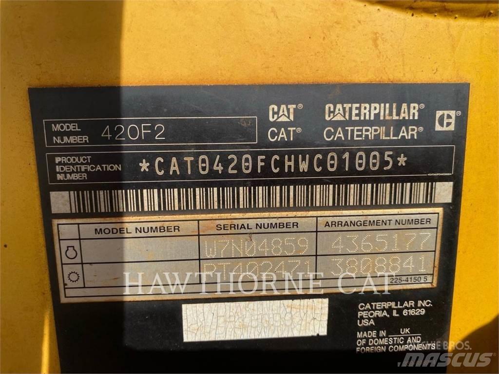 CAT 420F2 Baggerlader