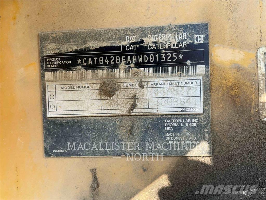 CAT 420F2IT APR Baggerlader
