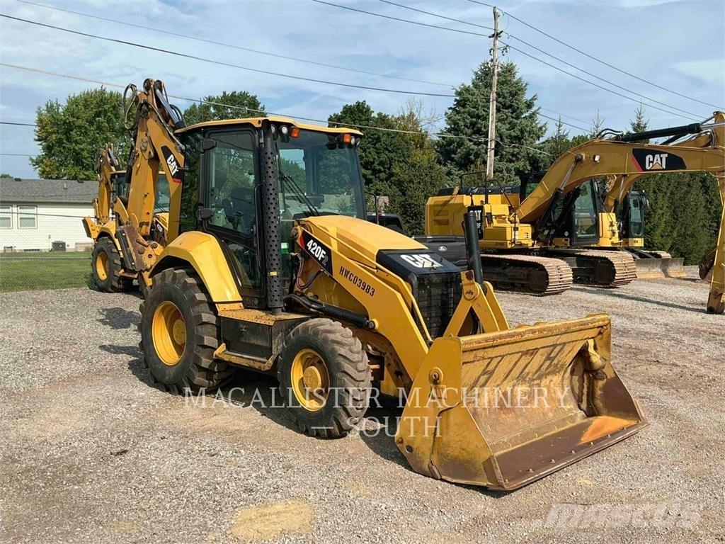 CAT 420F2ST Baggerlader
