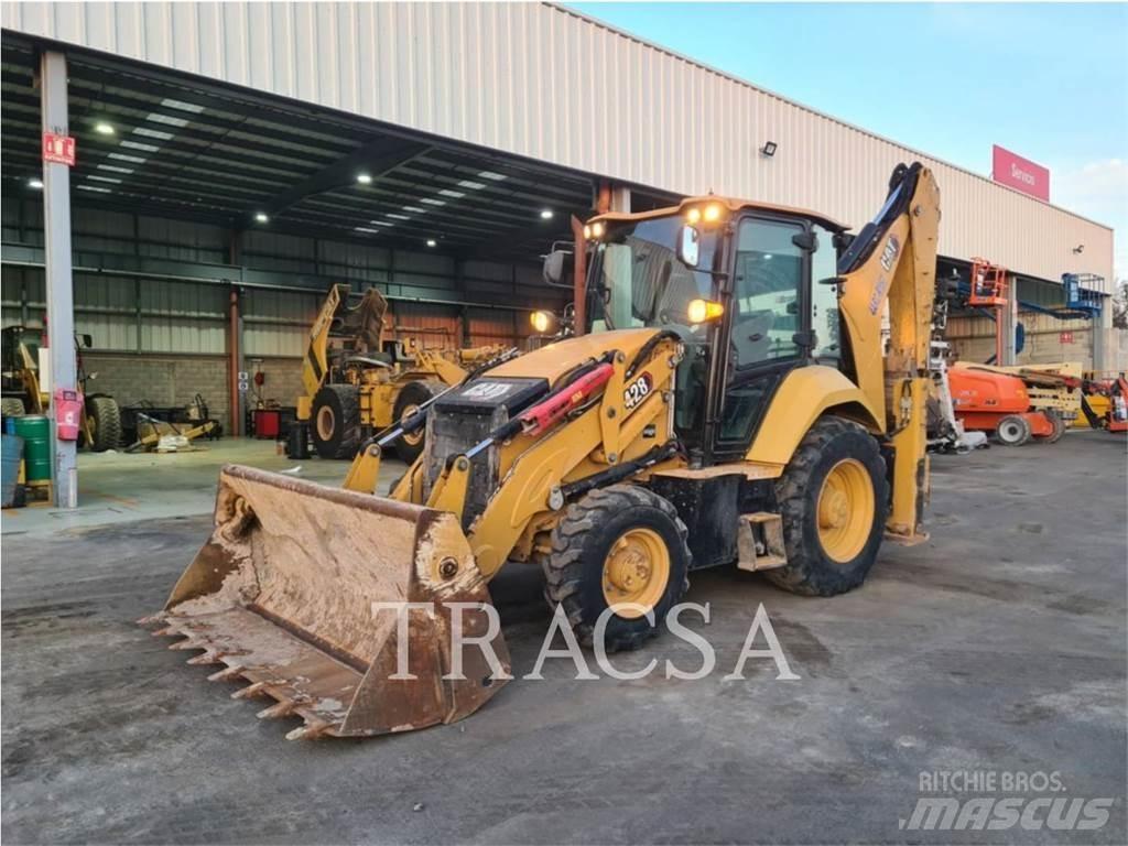 CAT 428 Baggerlader