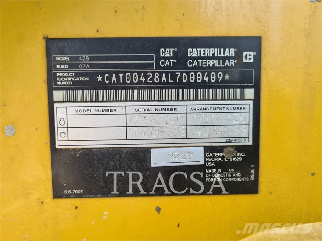 CAT 428 Baggerlader
