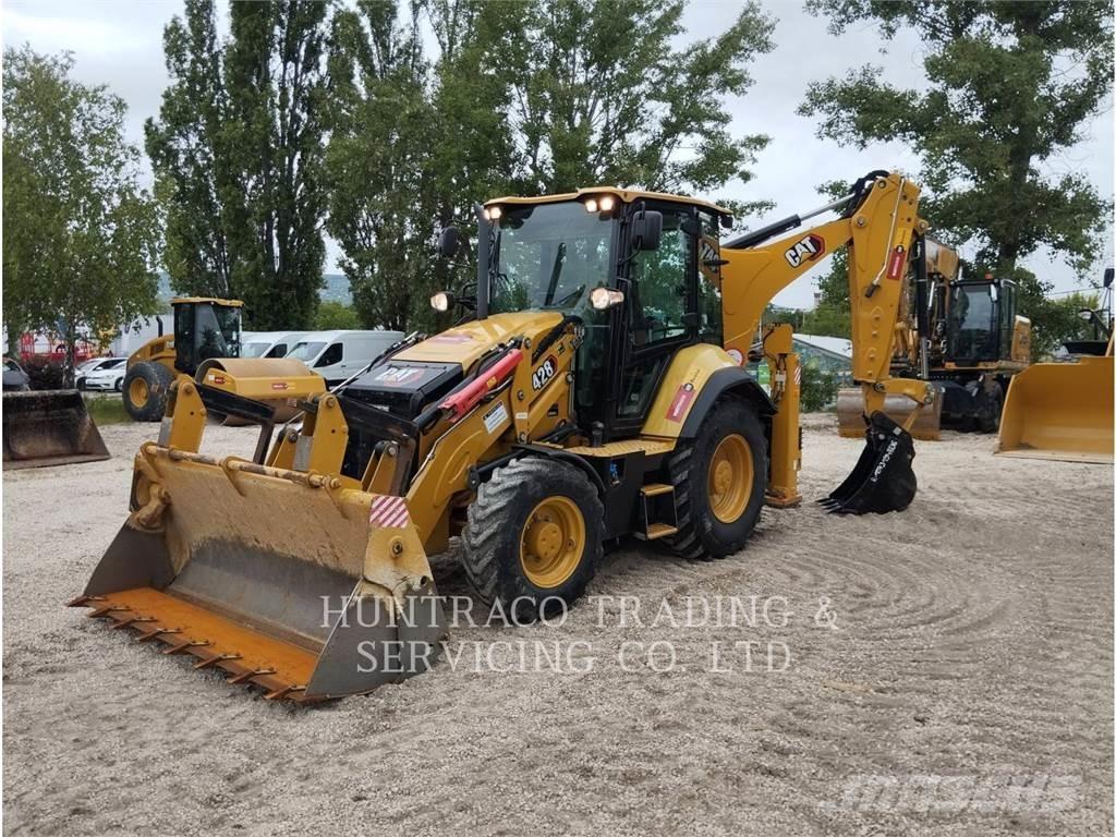 CAT 428-07 Baggerlader