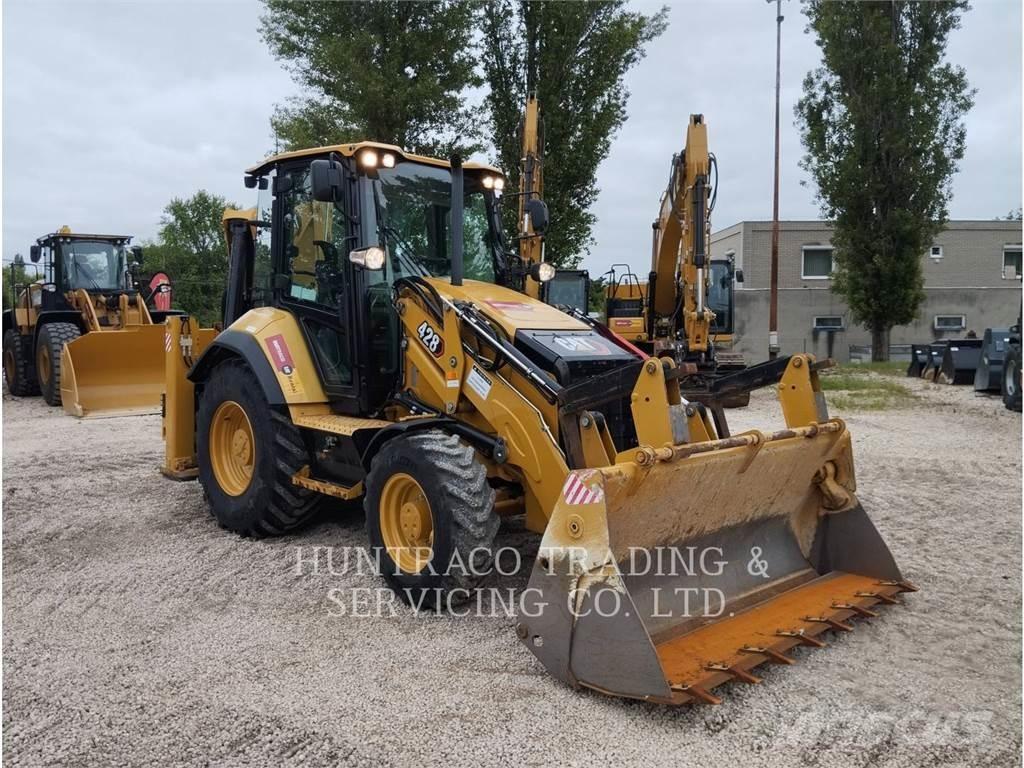 CAT 428-07 Baggerlader