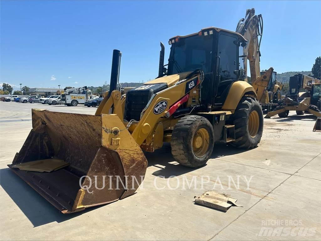 CAT 450 Baggerlader