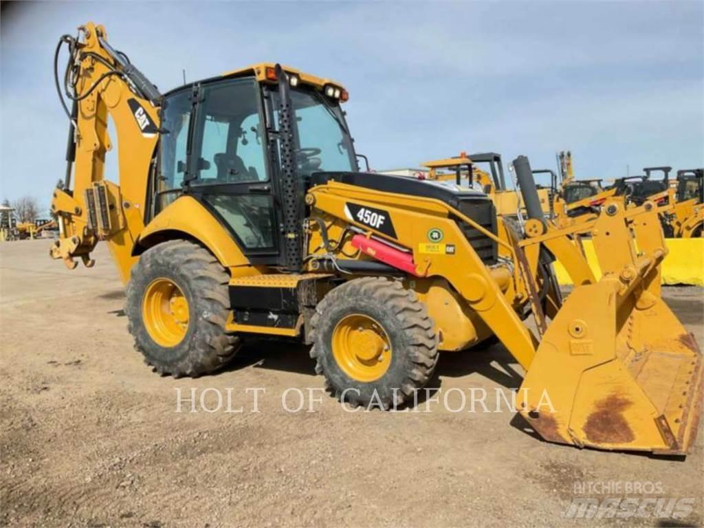CAT 450F Baggerlader