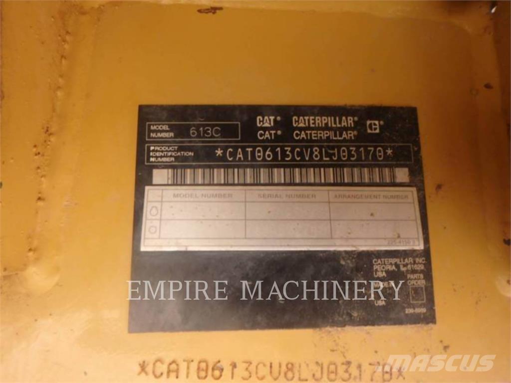 CAT 613C Schaber