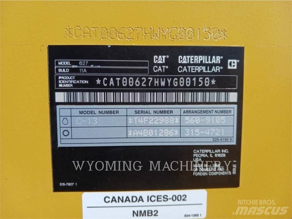 CAT 627 Schaber