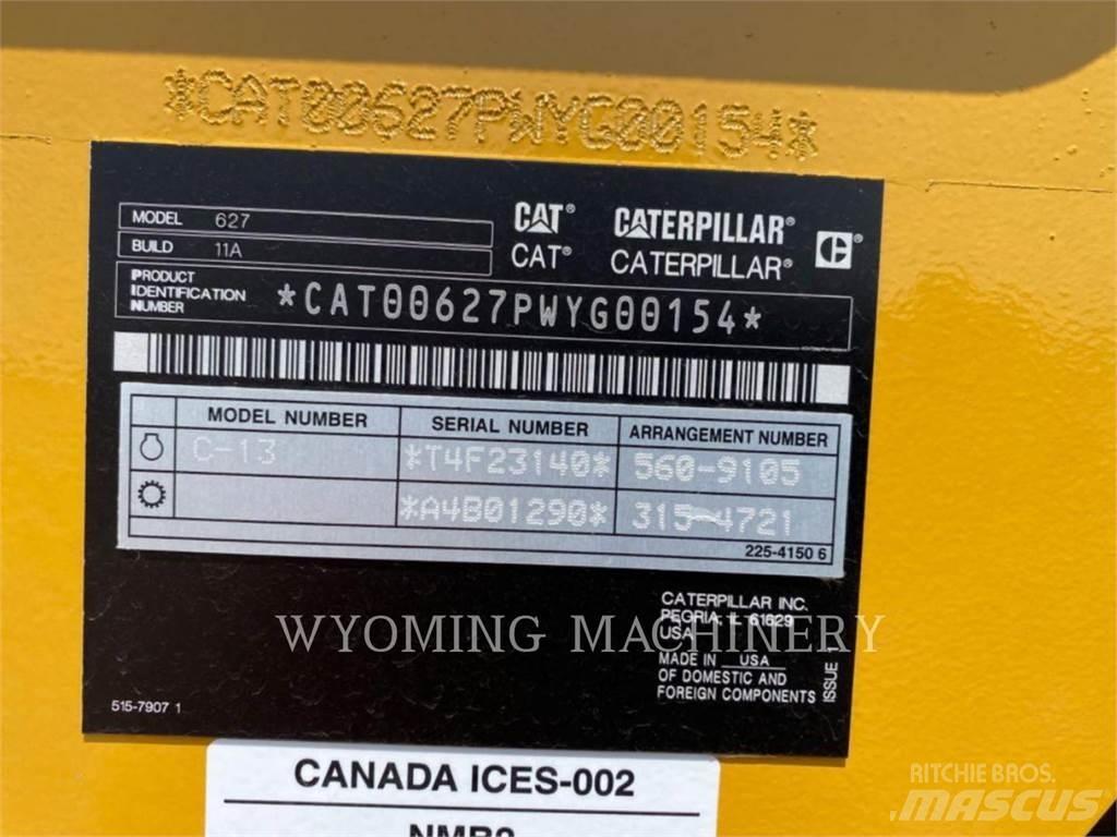 CAT 627 Schaber
