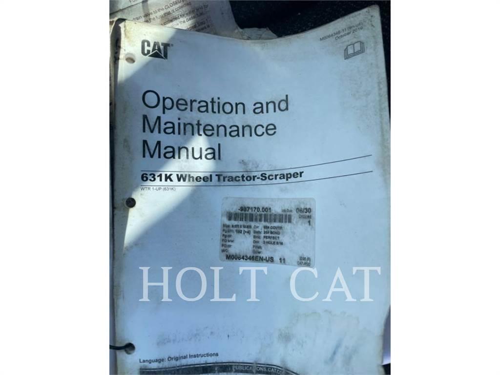 CAT 631K Schaber