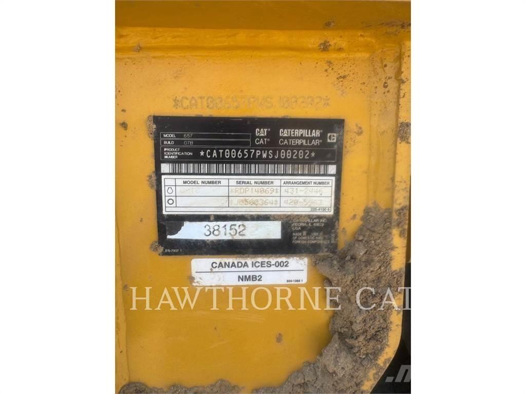 CAT 657 Schaber