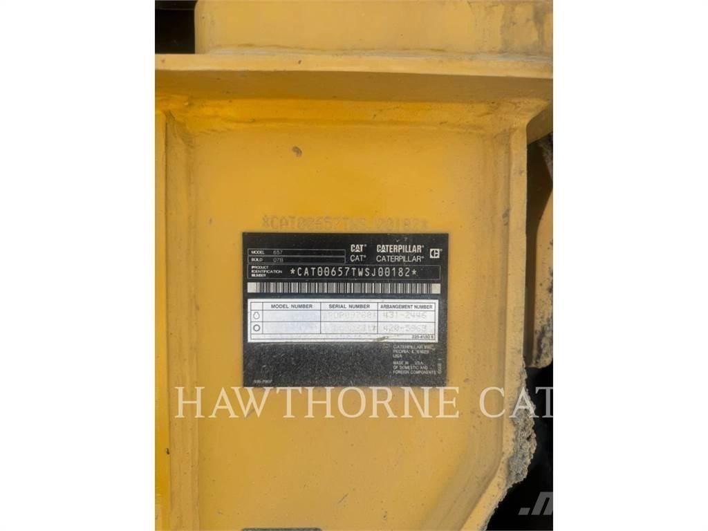 CAT 657 Schaber