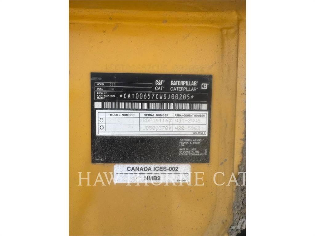 CAT 657 Schaber