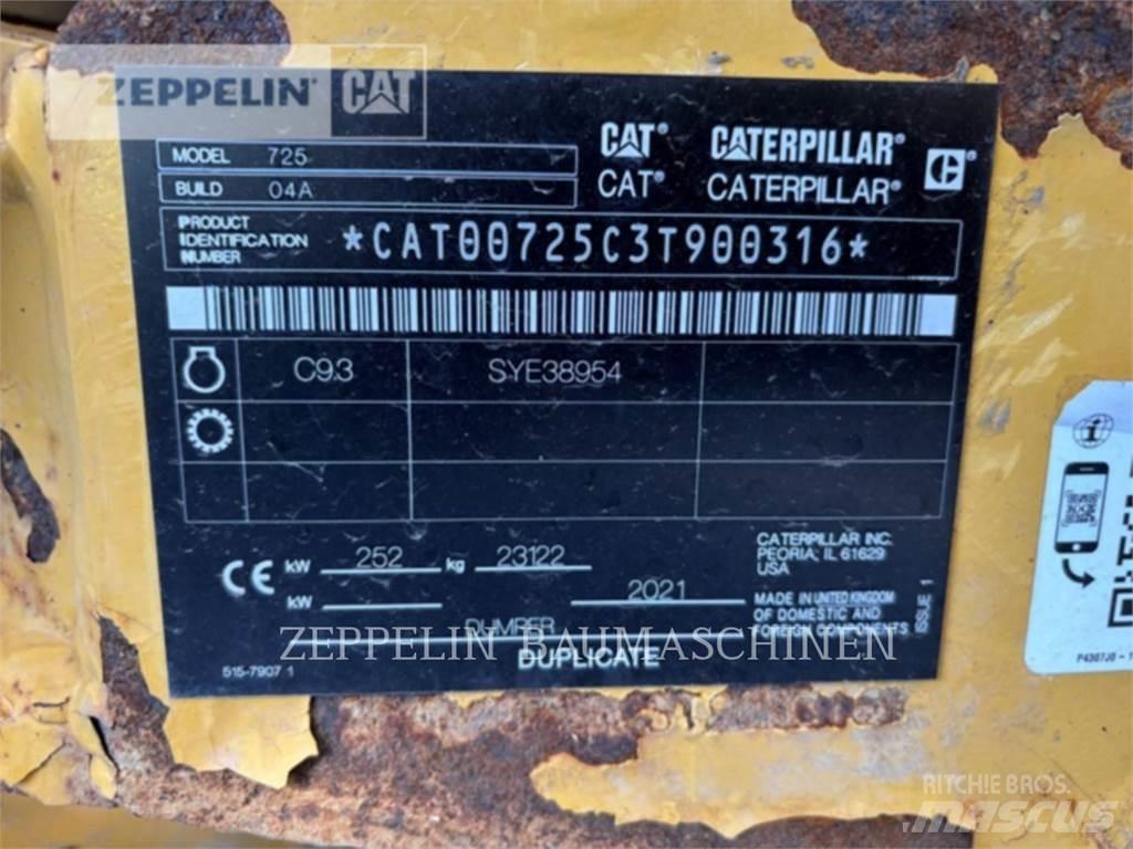 CAT 725-04A Dumper - Knickgelenk