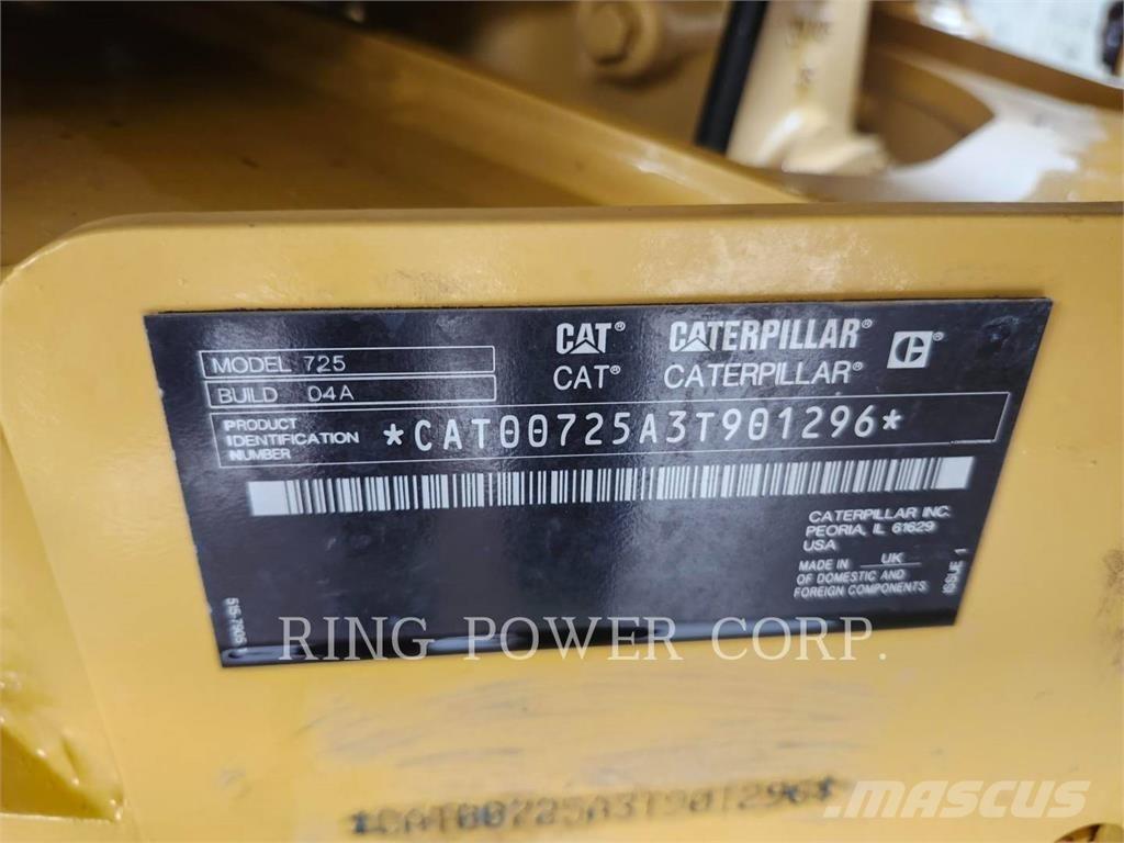 CAT 725TG Dumper - Knickgelenk