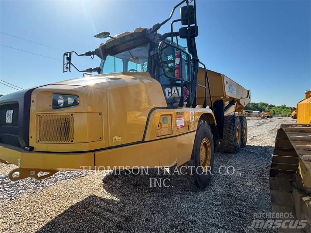 CAT 730 Dumper - Knickgelenk