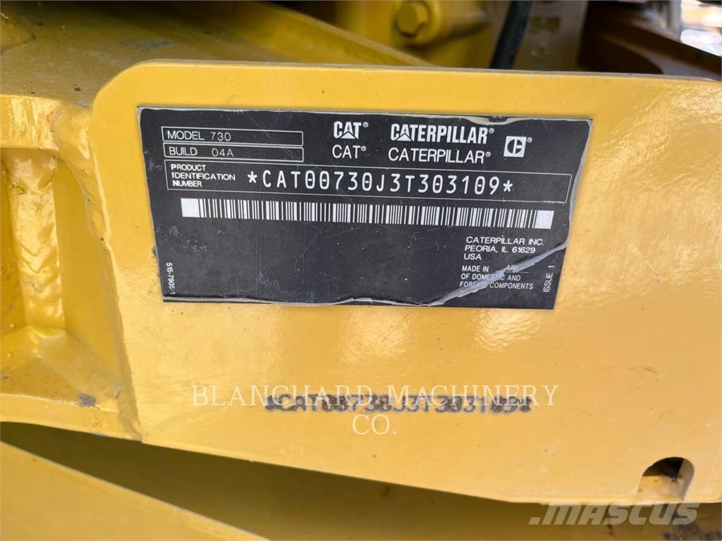 CAT 730 Dumper - Knickgelenk
