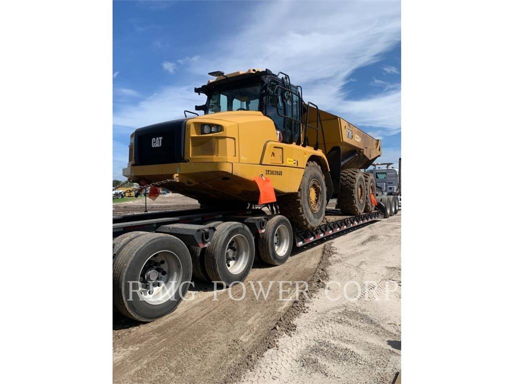 CAT 730TG Dumper - Knickgelenk