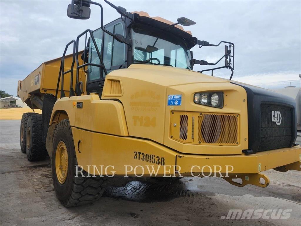 CAT 730TG Dumper - Knickgelenk