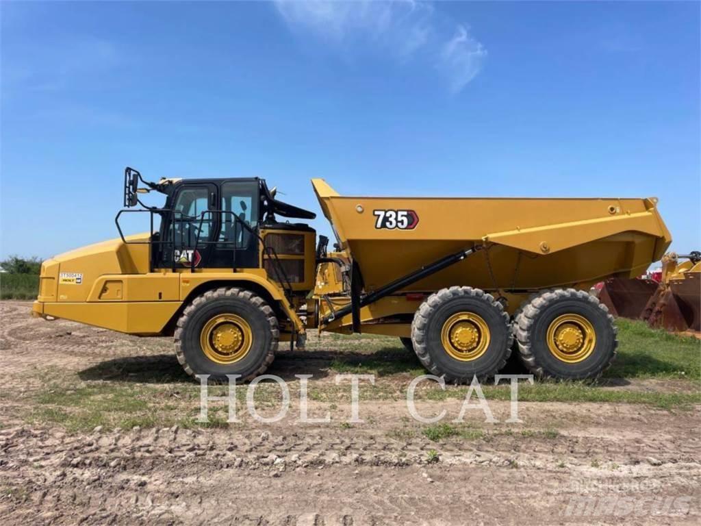 CAT 735 Dumper - Knickgelenk