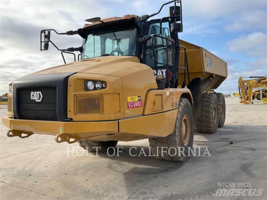 CAT 735 Dumper - Knickgelenk