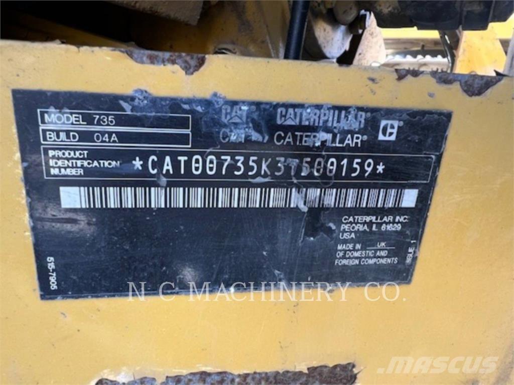 CAT 735 Dumper - Knickgelenk