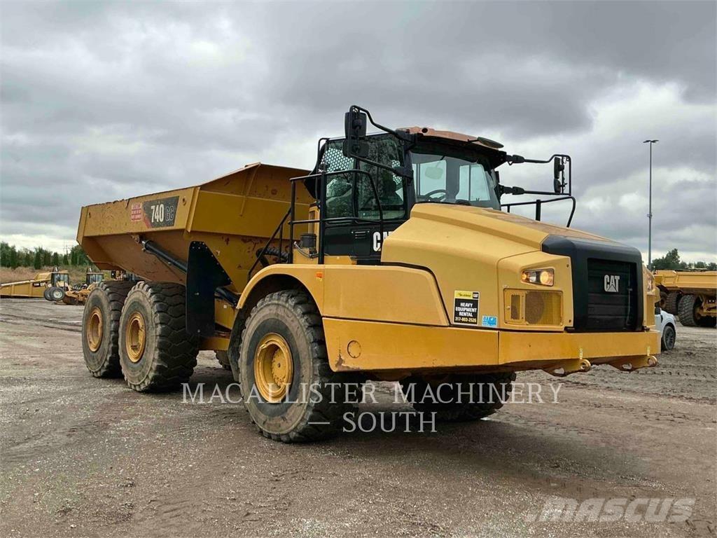 CAT 740 GC Dumper - Knickgelenk
