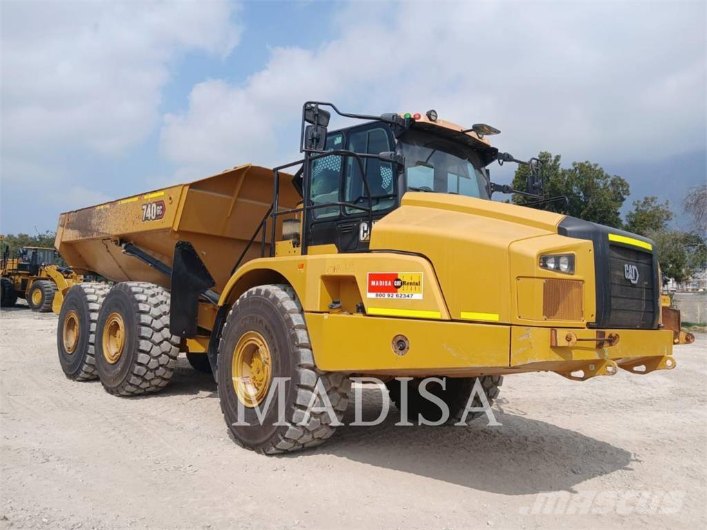 CAT 740 GC Dumper - Knickgelenk