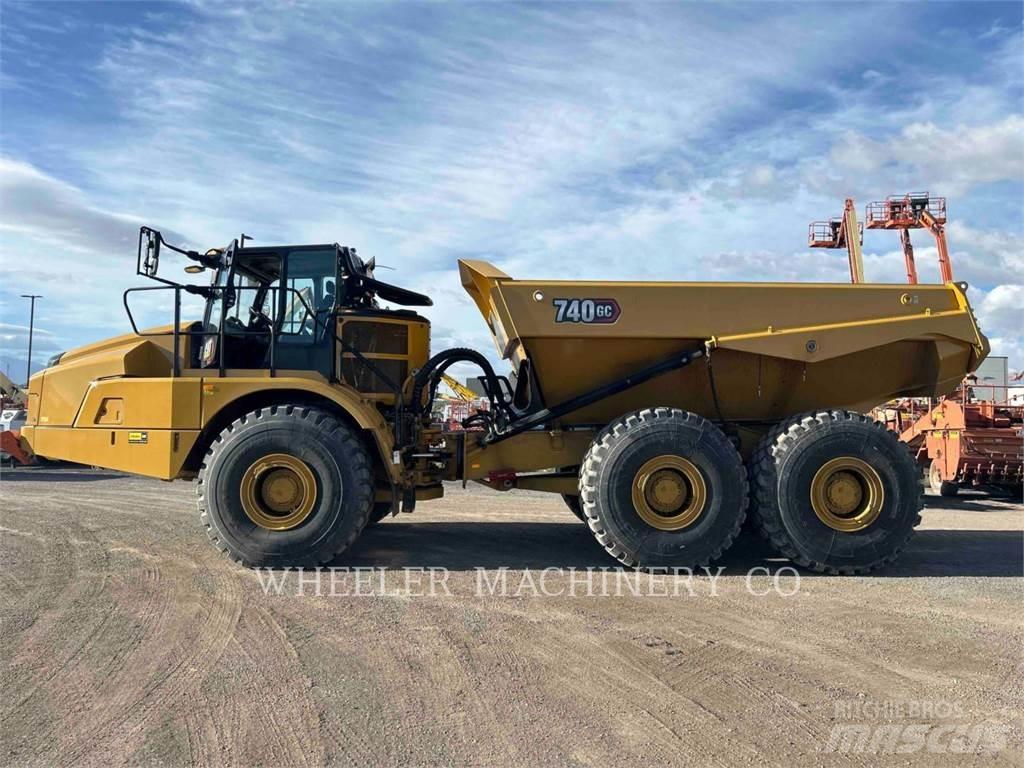 CAT 740 GC TG Dumper - Knickgelenk
