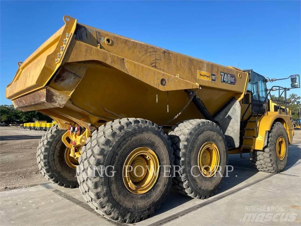 CAT 740GCTG Dumper - Knickgelenk