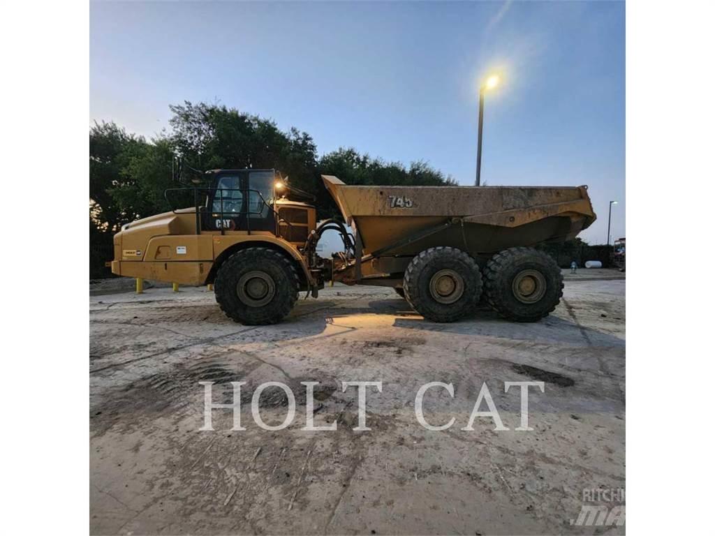 CAT 745 Dumper - Knickgelenk