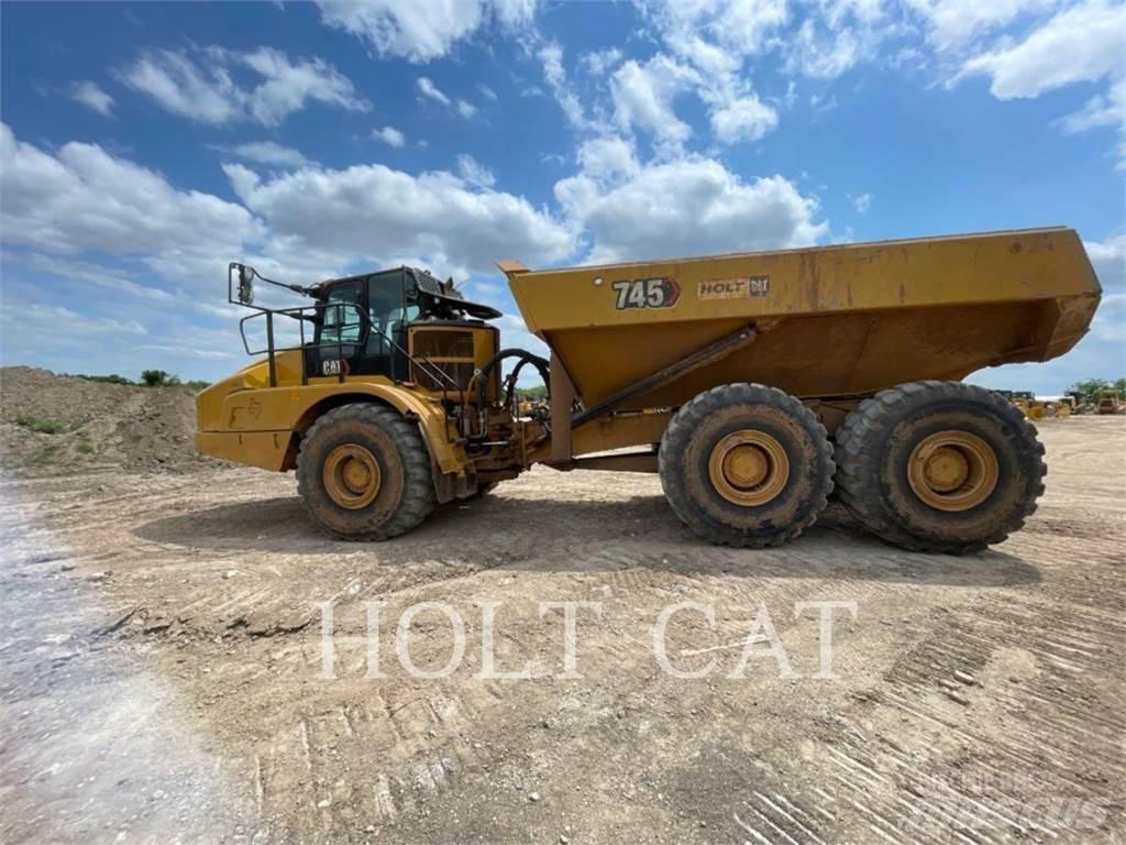CAT 745 Dumper - Knickgelenk