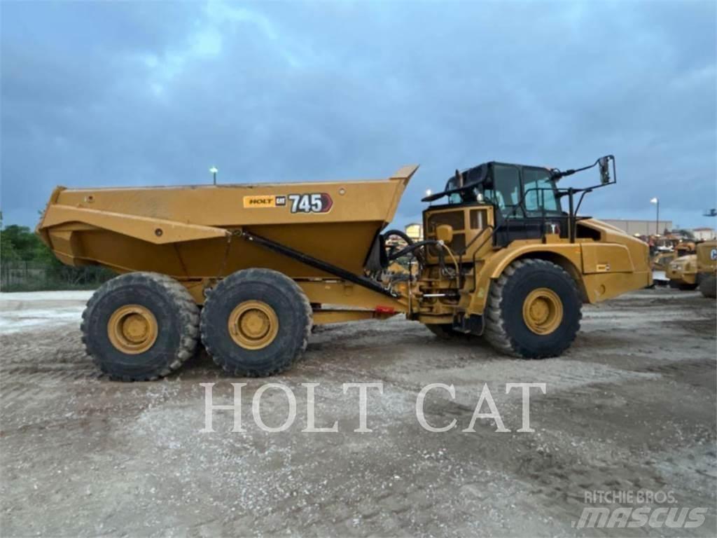 CAT 745 Dumper - Knickgelenk