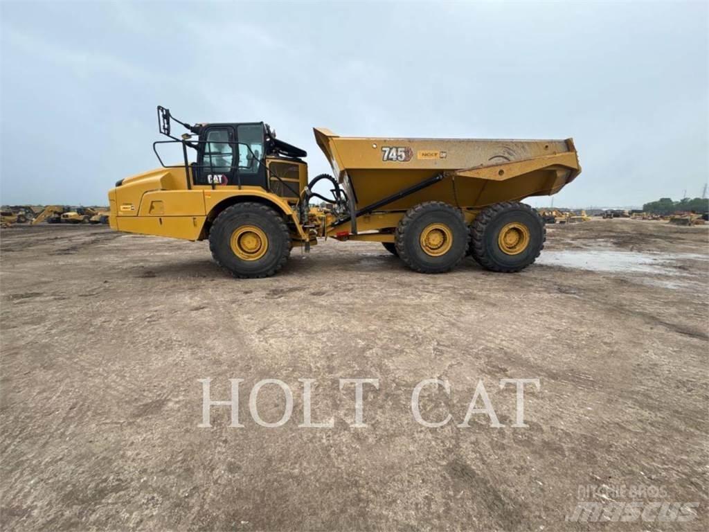 CAT 745 Dumper - Knickgelenk