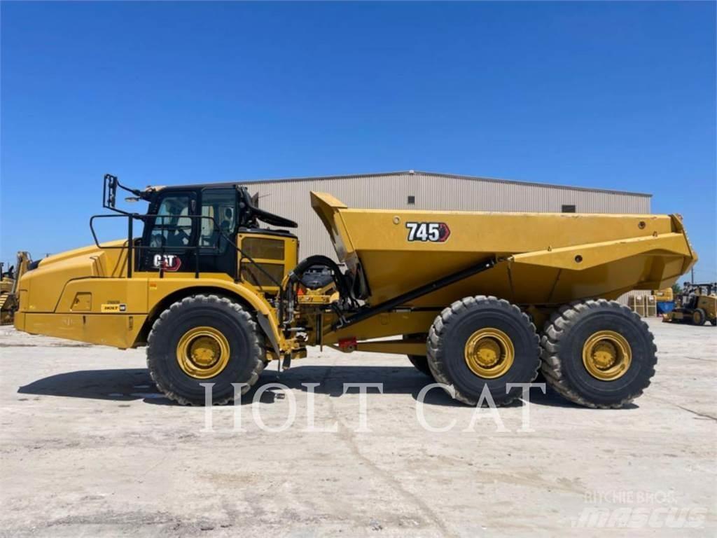 CAT 745 Dumper - Knickgelenk