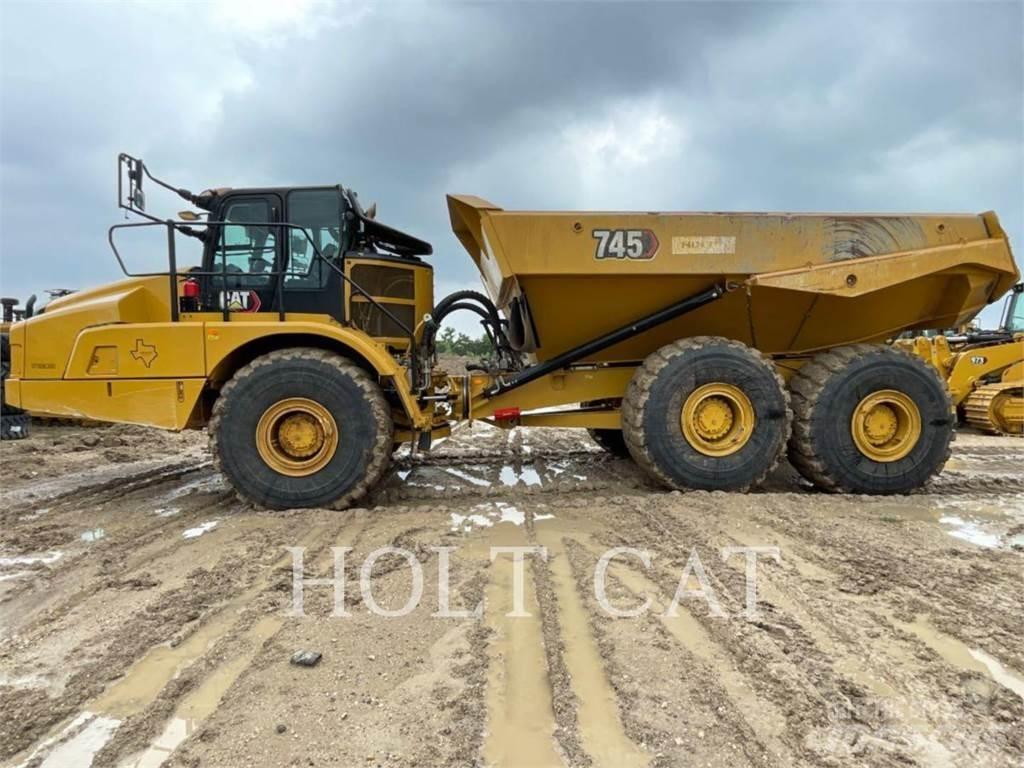 CAT 745 Dumper - Knickgelenk