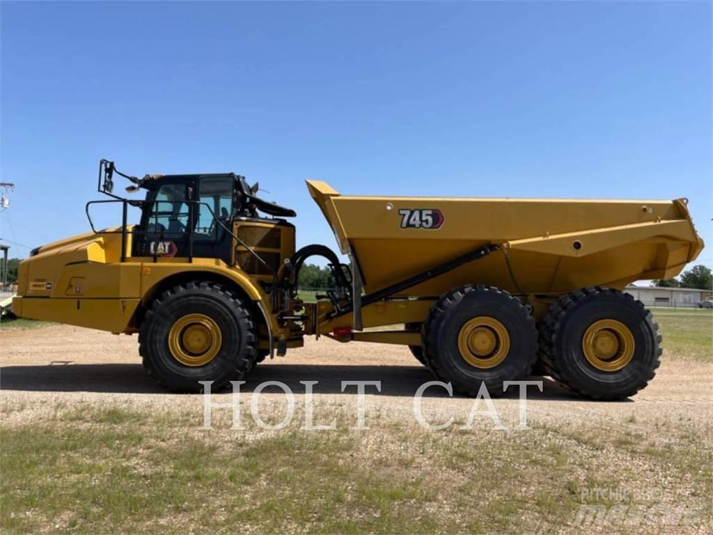 CAT 745 Dumper - Knickgelenk