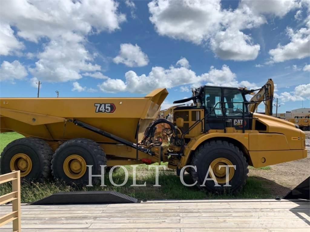 CAT 745 Dumper - Knickgelenk