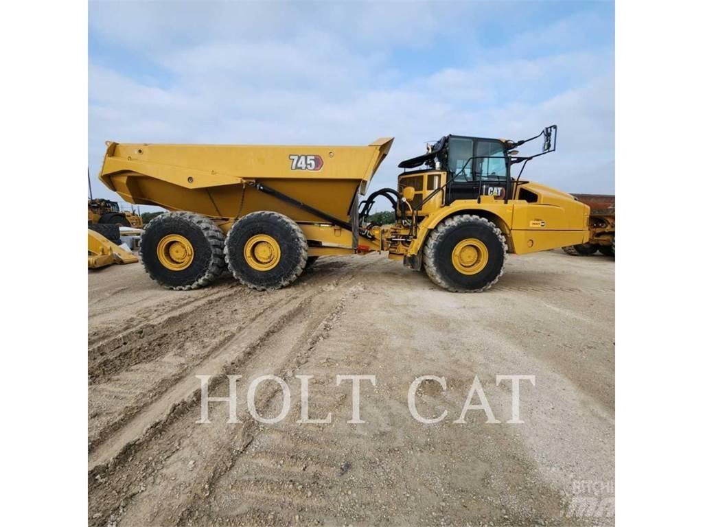 CAT 745 Dumper - Knickgelenk