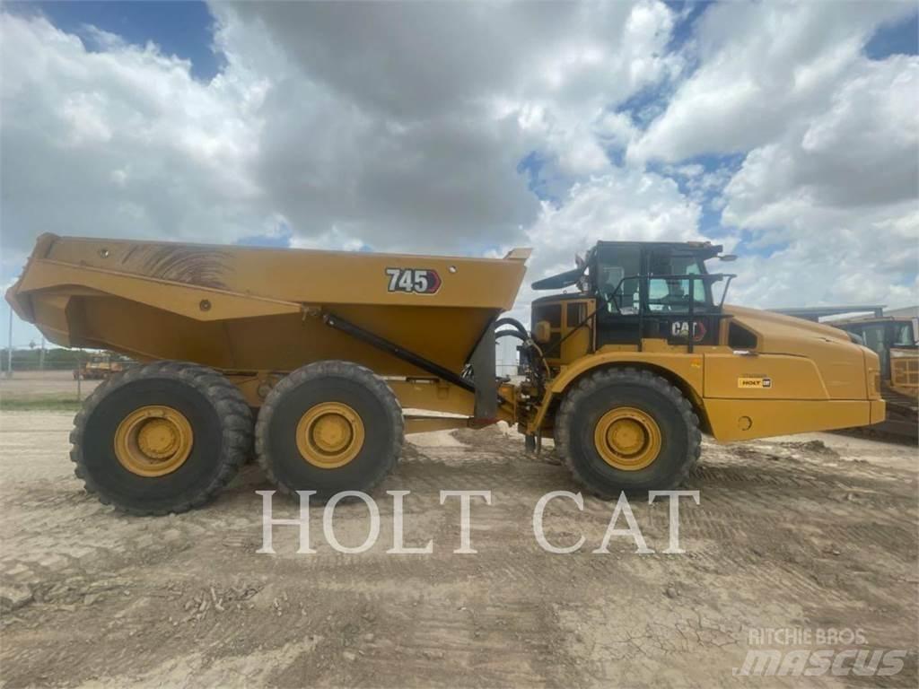 CAT 745 Dumper - Knickgelenk