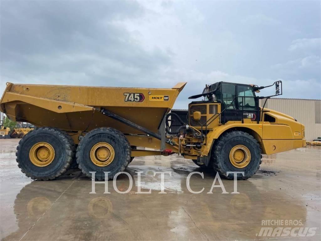 CAT 745 Dumper - Knickgelenk