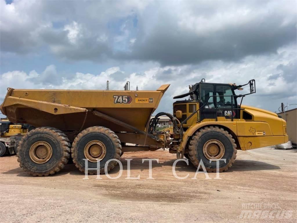 CAT 745 Dumper - Knickgelenk