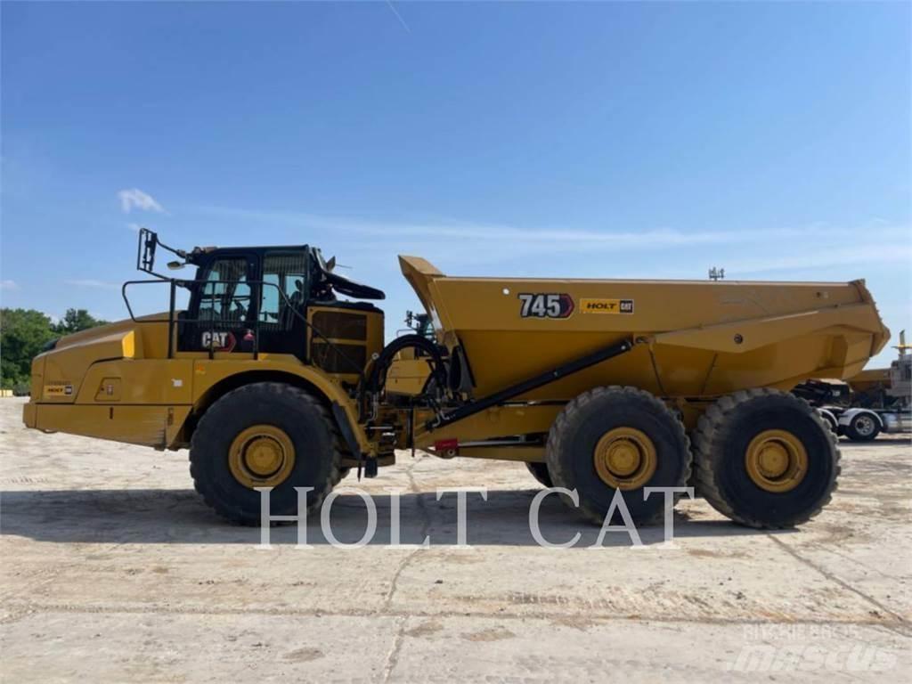CAT 745 Dumper - Knickgelenk
