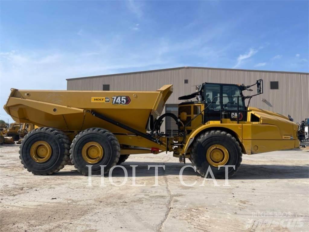 CAT 745 Dumper - Knickgelenk