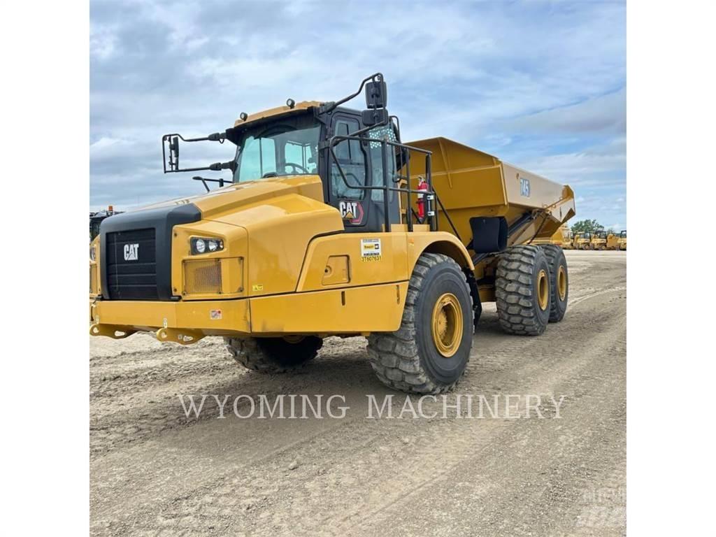 CAT 745 Dumper - Knickgelenk