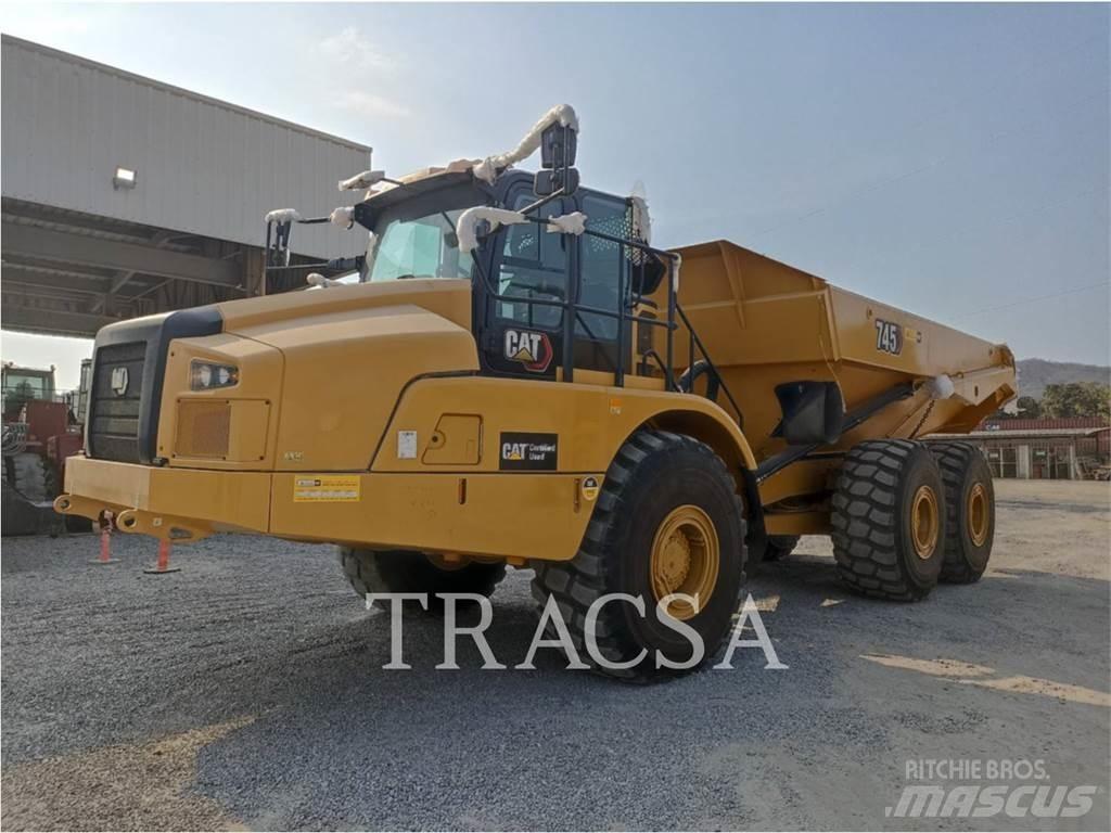 CAT 745 Dumper - Knickgelenk