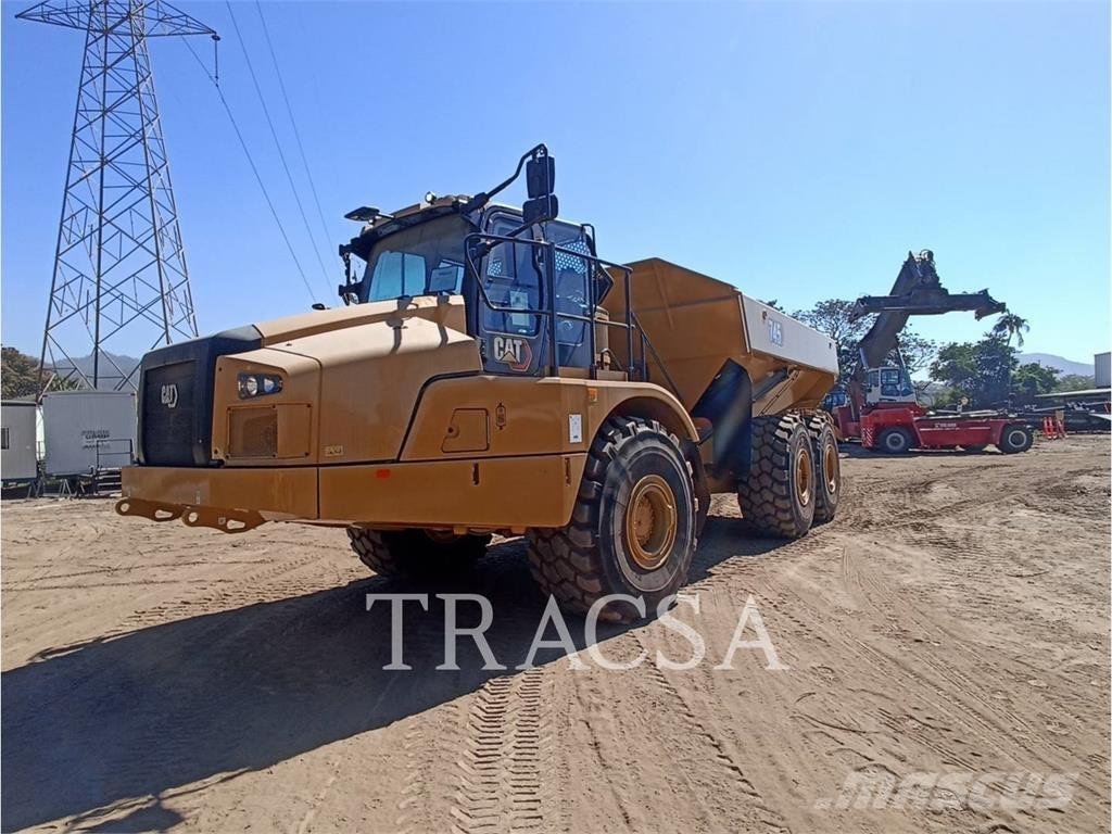 CAT 745 Dumper - Knickgelenk
